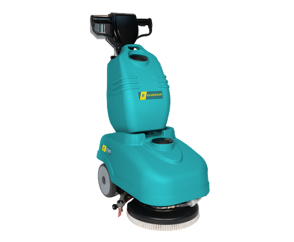 Eureka E36 Scheuersaugmaschine mit einer Scheibenbürste